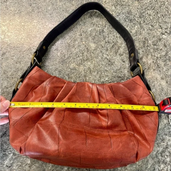 Simply Vera Vera Wang Brown Slouchy Hobo Bag - Picture 4 of 9